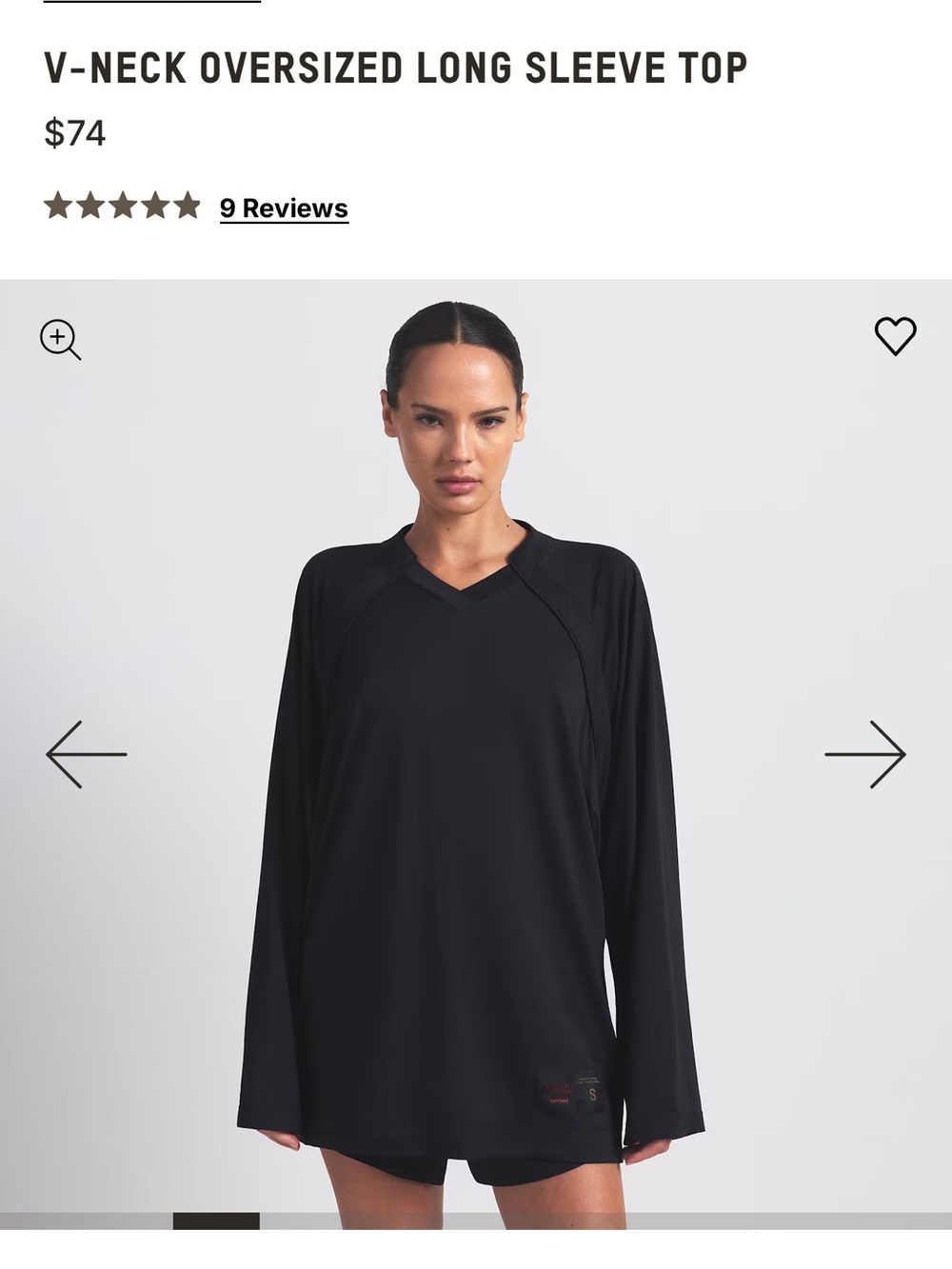 SKIMS x Nike long sleeve top